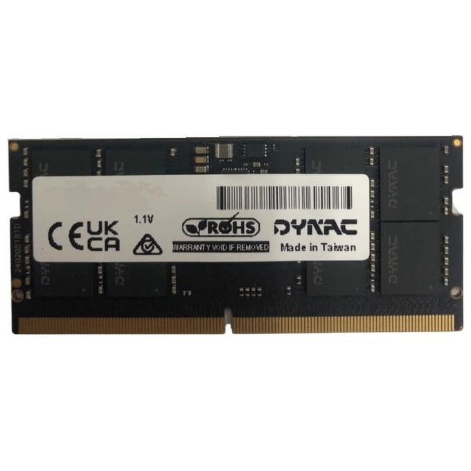 foto del prodotto dynacard dd5s560032g-s memoria ram 32gb ddr5 sodimm 5600mhz