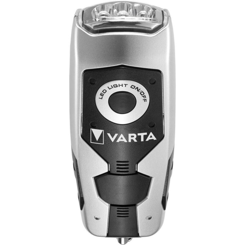 foto del prodotto dynamo light led monocolore torcia tascabile a dinamo 28 lm 1 h 150 g varta