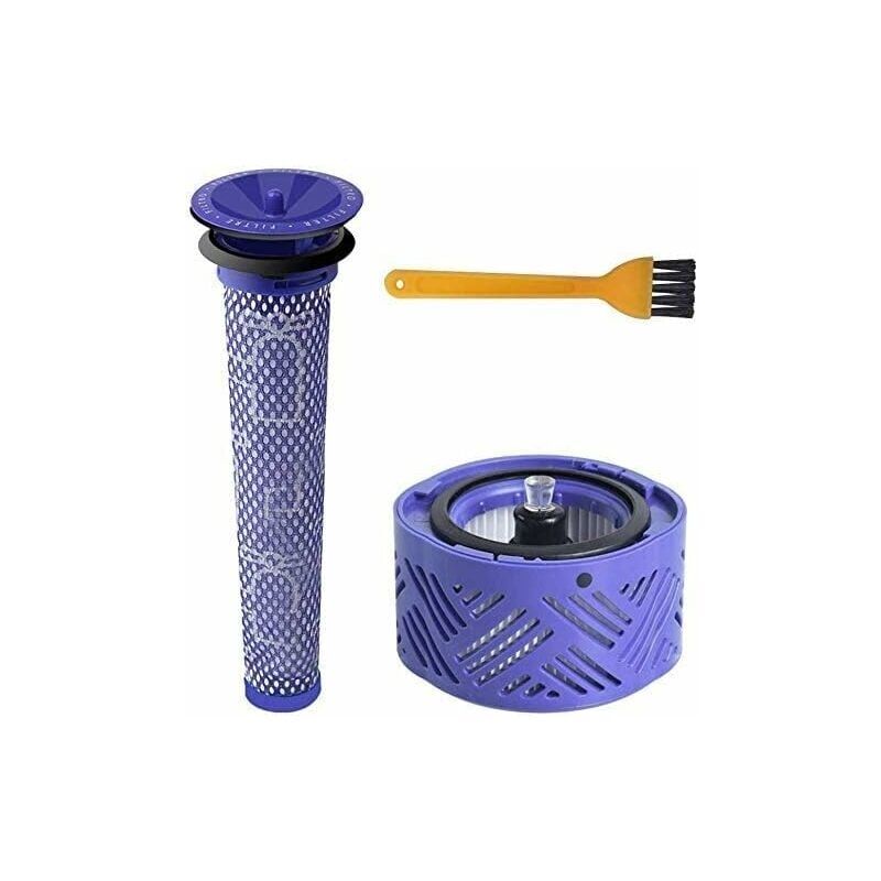 foto del prodotto dyson filtro hepa post motore v6 e prefiltro per aspirapolvere v6 v7 v8, kit filtri di ricambio serie v6, accessorio per aspirapolvere dy 966912 03