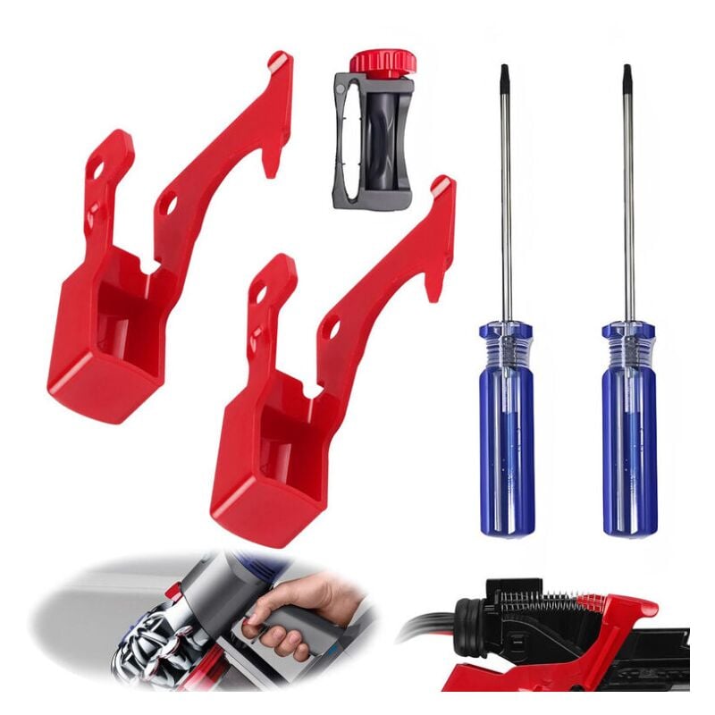 foto del prodotto dyson v11 v10 trigger switch button dyson v10 red button dyson button repair tool per aspirapolvere v10 v11 2 interruttori 1 supporto per