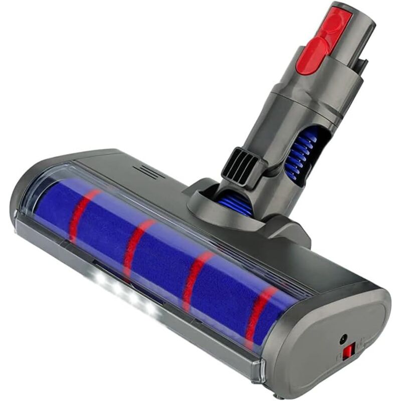 foto del prodotto dyson v8 v7 v10 v11 v15 spazzola per aspirapolvere ricambi per dyson con turbo e rullo morbido luce led spazzola elettrica motorizzata turbo per