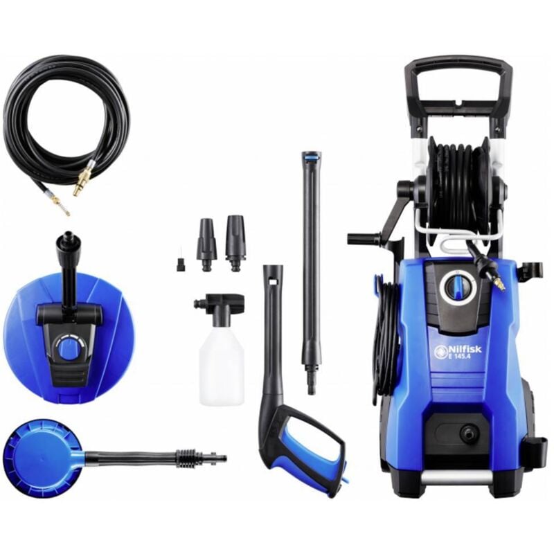foto del prodotto e 145.4 9 pad x tra idropulitrice ad alta pressione 145 bar acqua fredda nilfisk