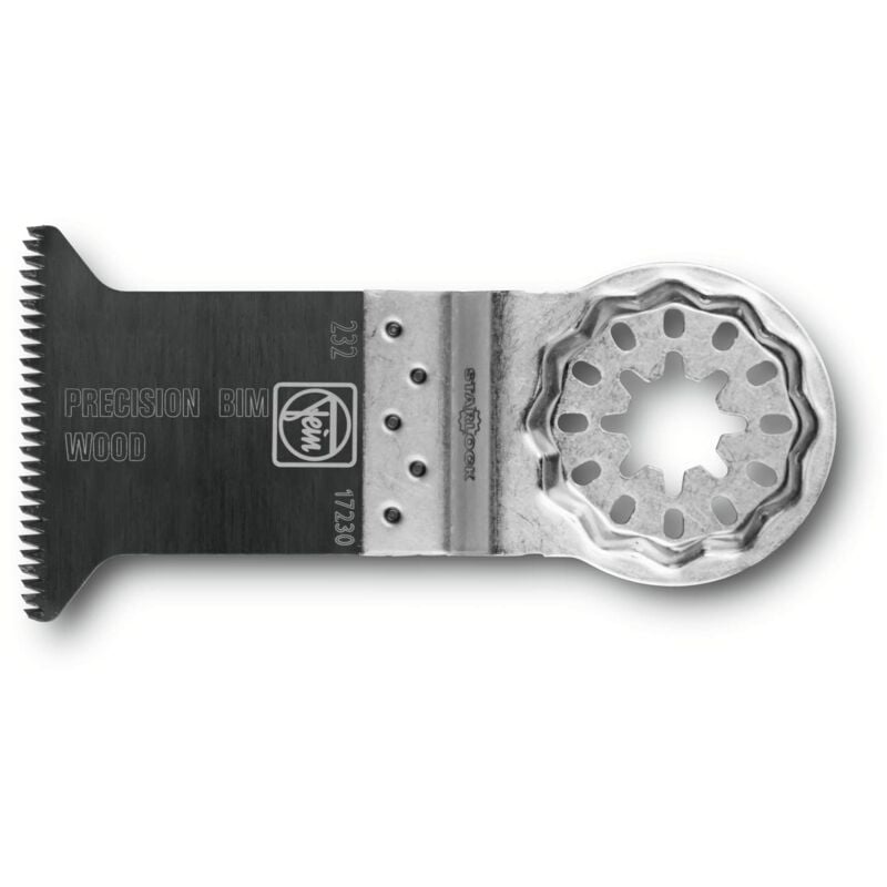 foto del prodotto e cut lama da taglio di precisione, conf. 10 pz., larghezza 50 mm, lunghezza 50 mm, attacco starlock, lama bimetallica con dentatura giapponese su