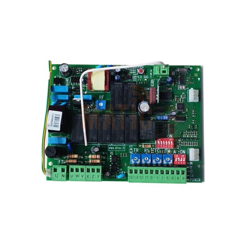 foto del prodotto e2 centrale scheda quadro comando elettronica 230v con ricevente radio incorporato 61e2 ditec