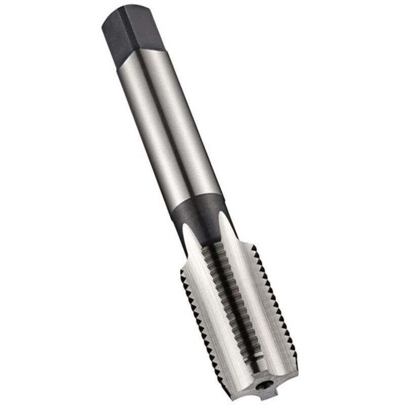 foto del prodotto e243pg9no2 serie e243 hss dritto flauto mano dritto filettatura pg conduit con finitura luminosa, din standard, no2, filettatura 9 18, diametro di