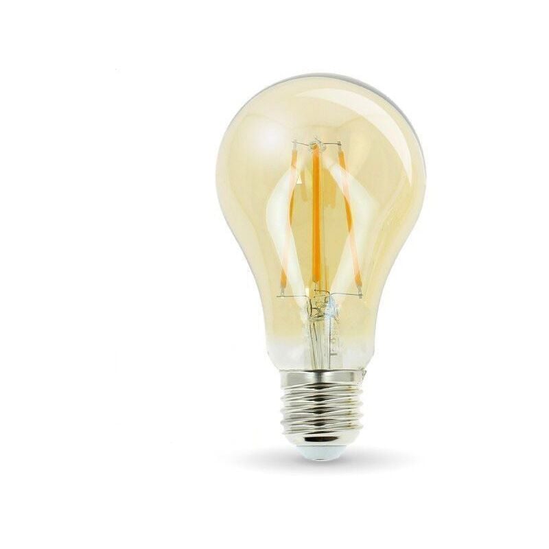 foto del prodotto e27 lampadina led ambra 7w eq 55w