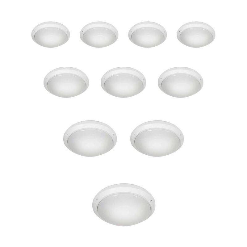 foto del prodotto e27 led ceiling hublot impermeabile lot de 10