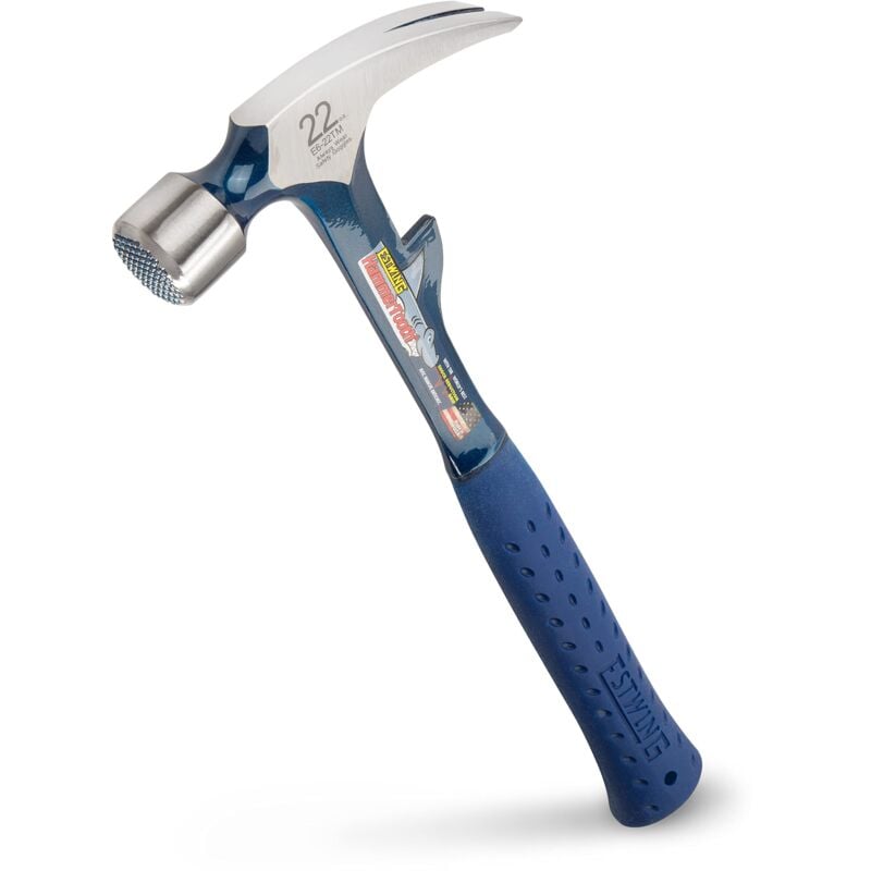 foto del prodotto e6 22tm, e6 22tm 22 oz 34,29 centimetri bungee fresato faccia hammertooth manico martello con vinile pausa estwing