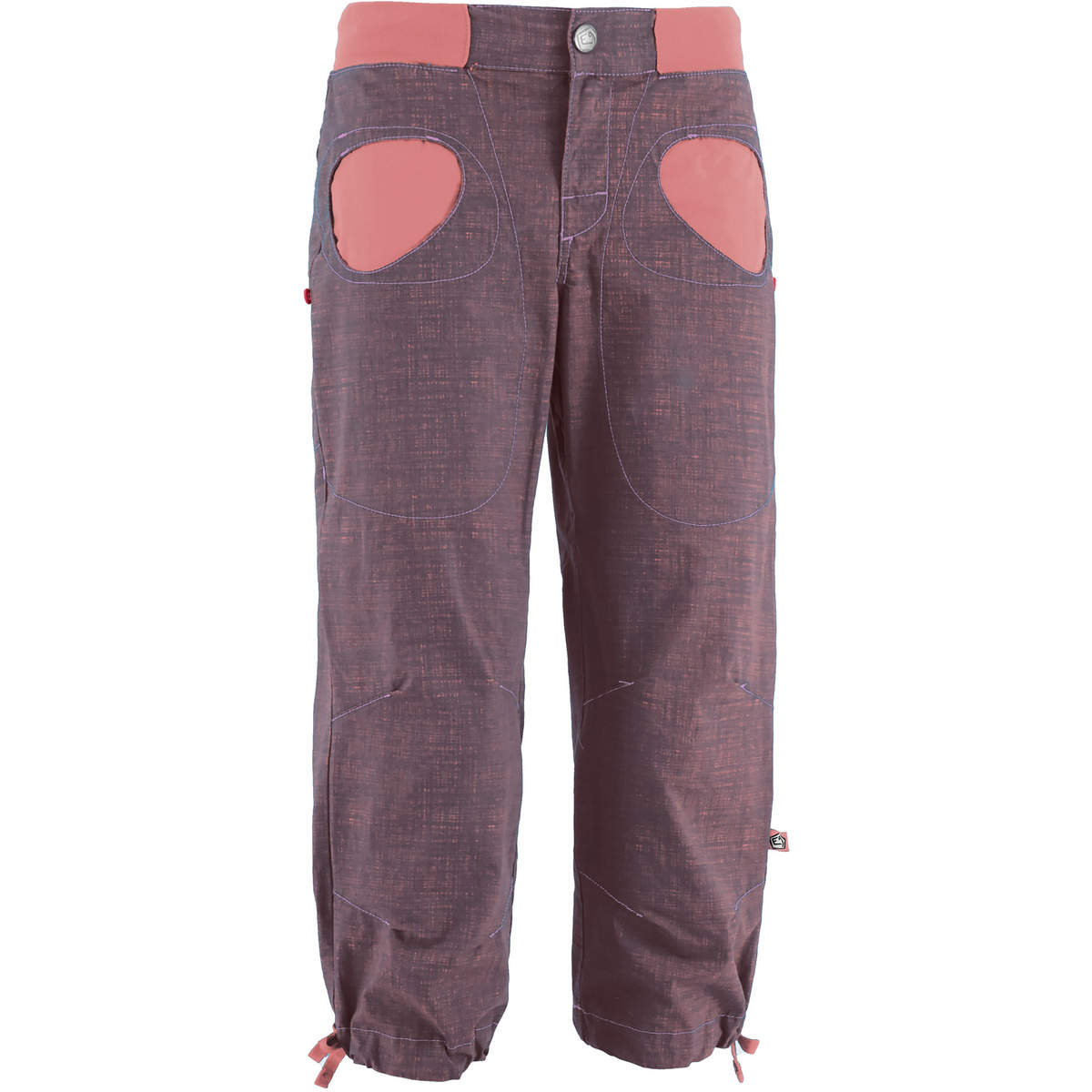 foto del prodotto e9 donna pantaloni 3 4 n onda story