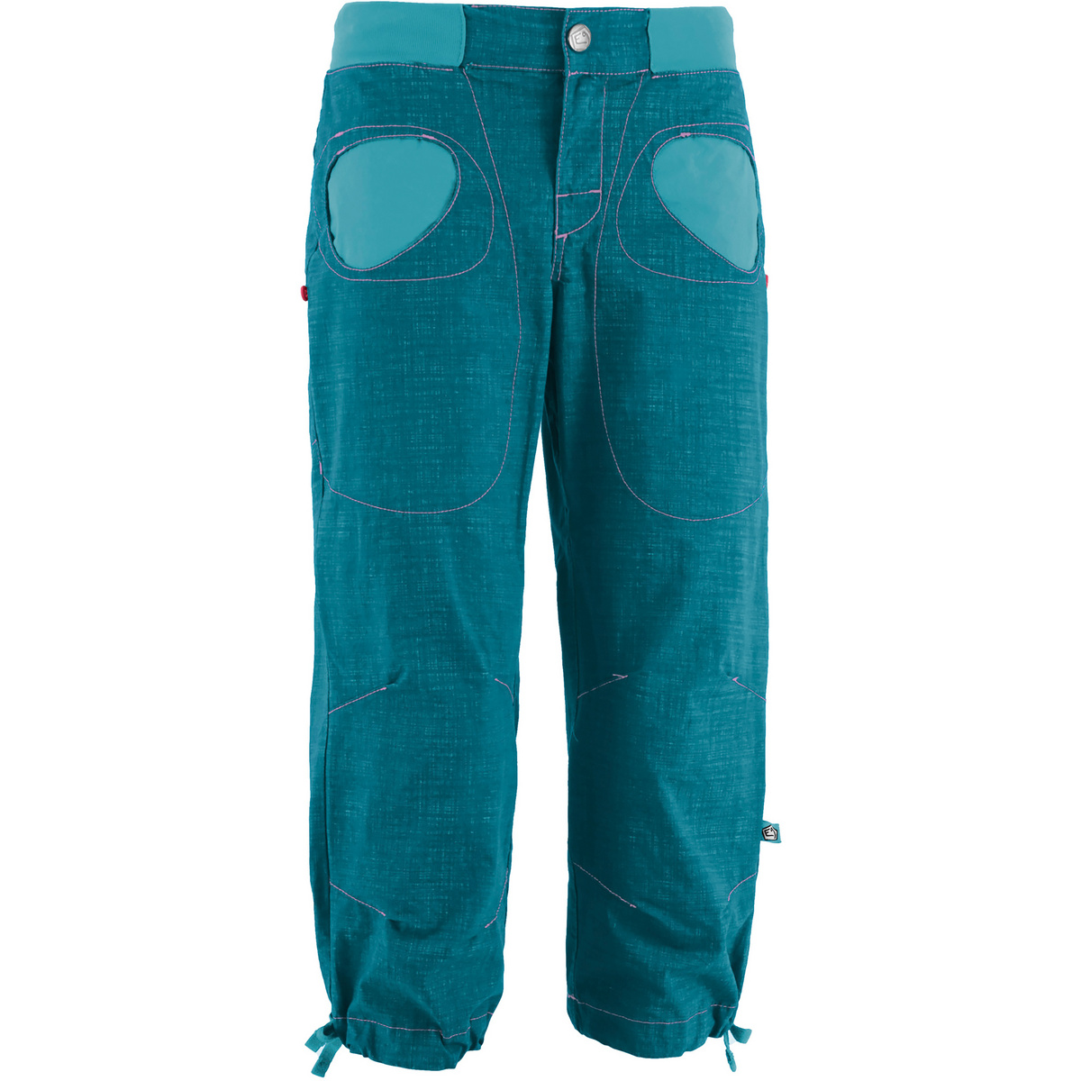 foto del prodotto e9 donna pantaloni 3 4 n onda story