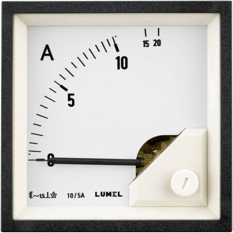 foto del prodotto ea17 500v ea17 500v strumento di misura da incasso 72 x 72 mm 500 v ac magnete mobile lumel