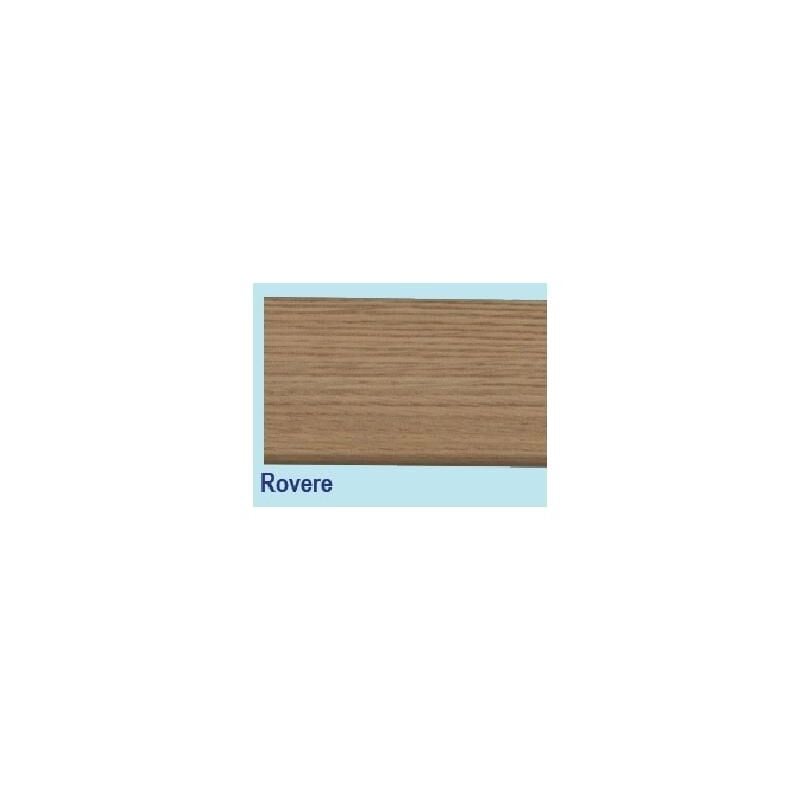 foto del prodotto eac 24 mt di battiscopa in legno liscio finitura rovere 70x8 mm