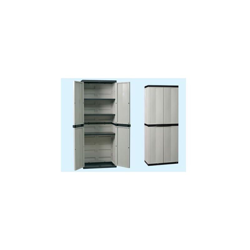 foto del prodotto eac armadio in resina trend line tuttopiani cm. 65x37x165h arredo casa giardino