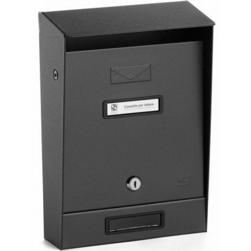 foto del prodotto eac cassetta postale per esterni silmec art. 10.202 colore grigio ferro