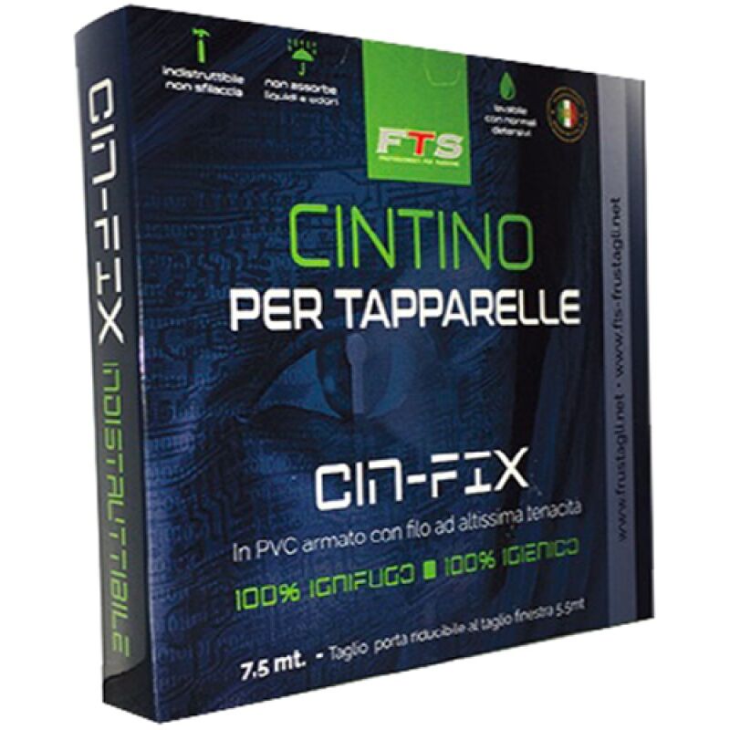 foto del prodotto eac cintino tapparella pvc cin fix bianco 7.5mt