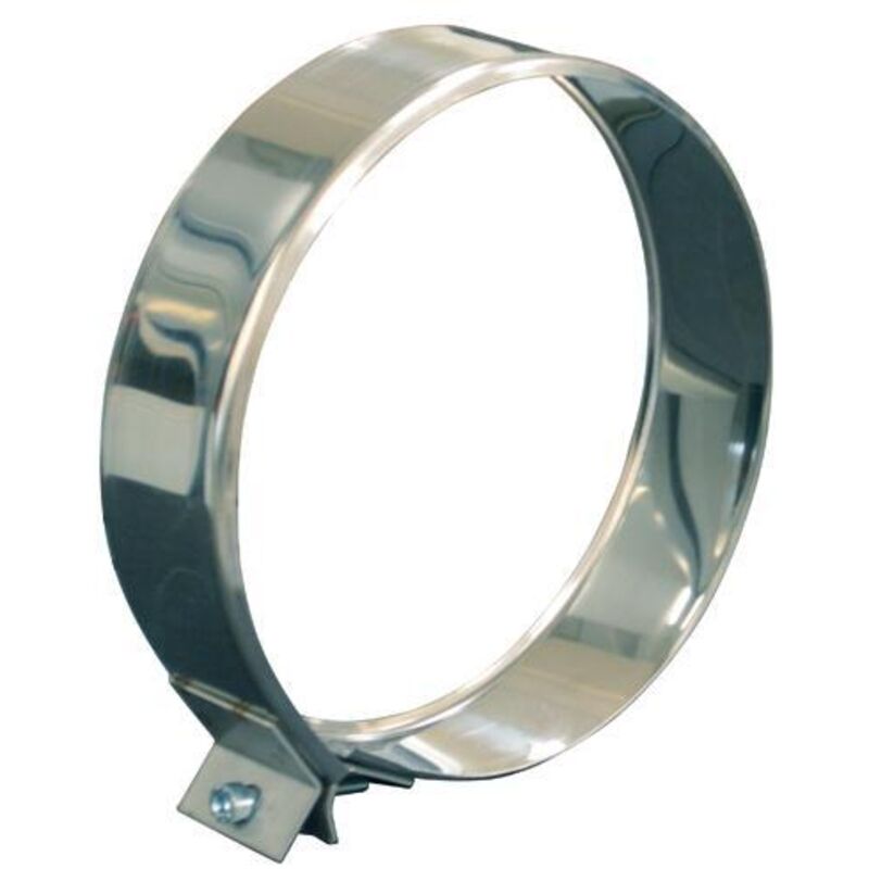 foto del prodotto eac - collare per canna fumaria in acciaio inox 180 mm mod. speedy 01