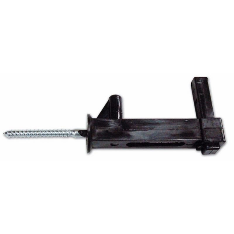 foto del prodotto eac - ferma imposte fermaimposte fermapersiane a vite in pvc colore nero art. 81 - 10pz