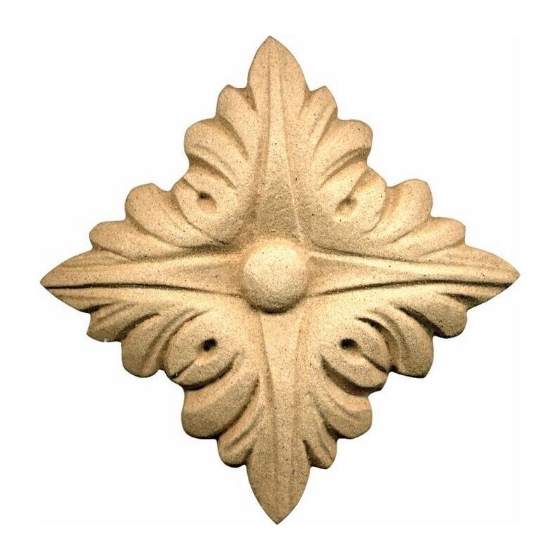 foto del prodotto eac fregio per mobili in pasta di legno finitura grezza 55x55 mm art.03.4515 pz. 2