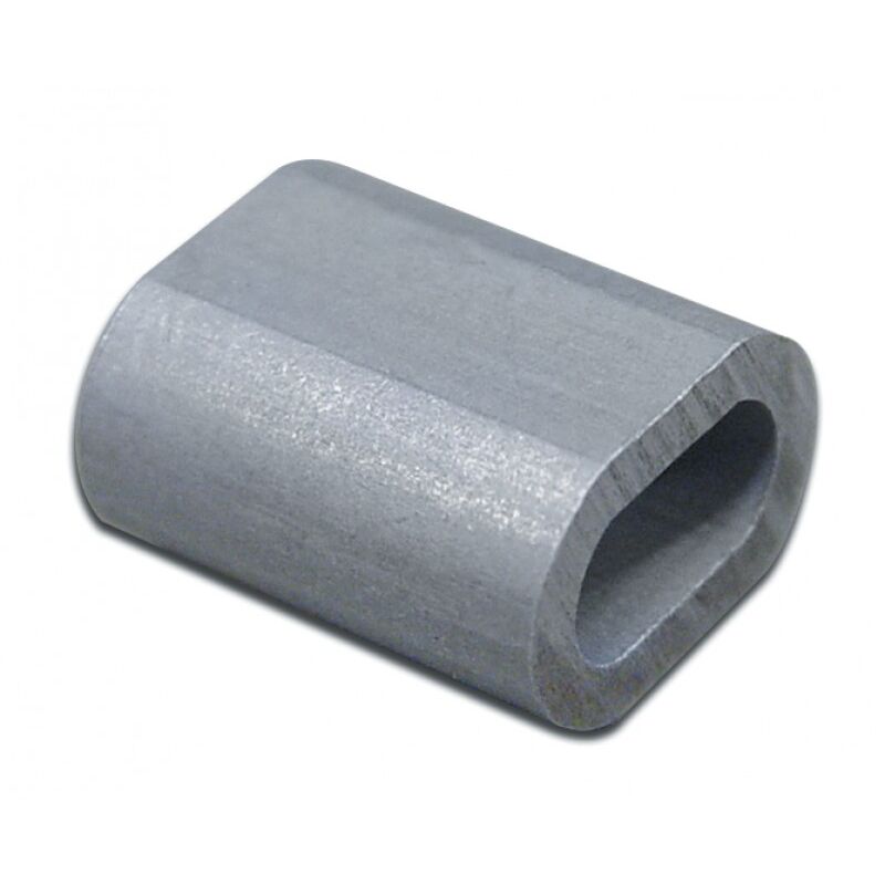 foto del prodotto eac morsetto fermaglio in alluminio per filo in teflon sniafil misura 4,5 mm 100 pz