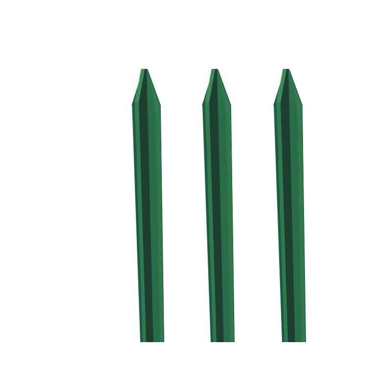 foto del prodotto eac paletto plastificato verde altezza 1.750 mm