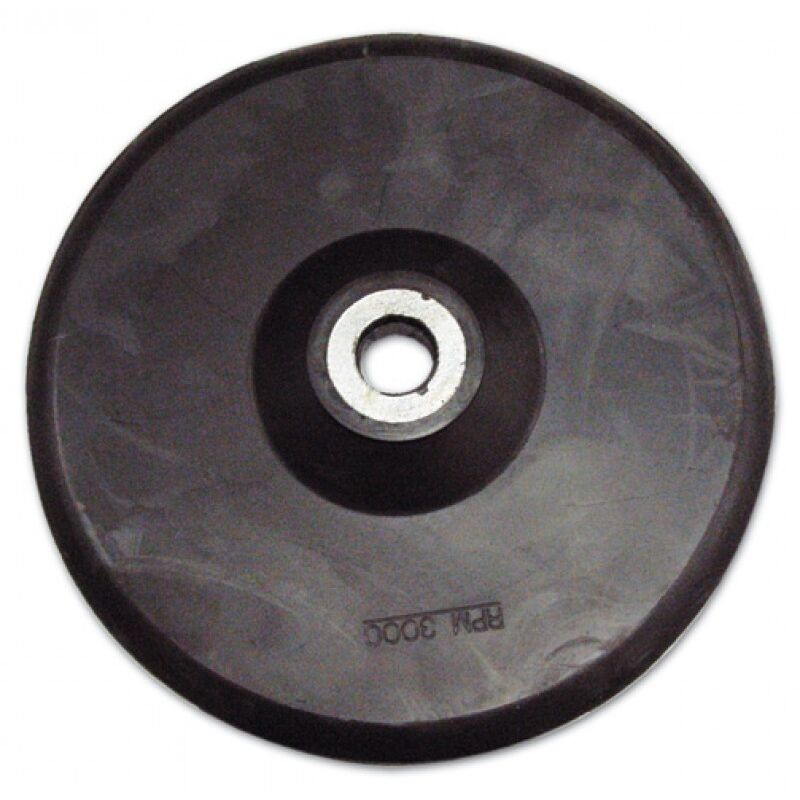 foto del prodotto eac platorello per smerigliatrice in gomma 180 mm poggi art. 338.05 foro 14 16 mm
