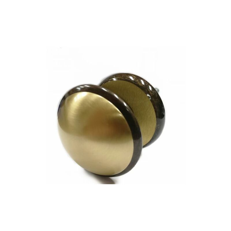 foto del prodotto eac pomo pomello pomolo fisso in ottone 75 maniglia per porte portone 19918 