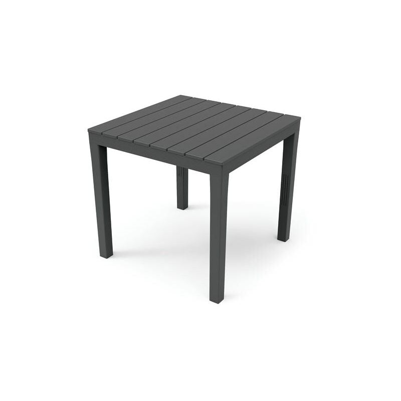 foto del prodotto eac tavolo resina quadrato bali antracite