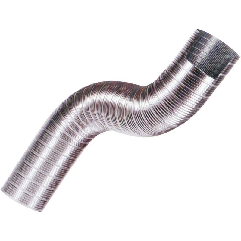 foto del prodotto eac - tubo flessibile in alluminio h80 estensibile fino a 30 cm - 250mm grey