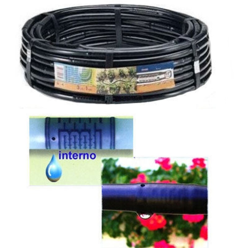 foto del prodotto eac tubo irrigazione ala gocciolante in polietilene 16mm lunghezza 100 mt