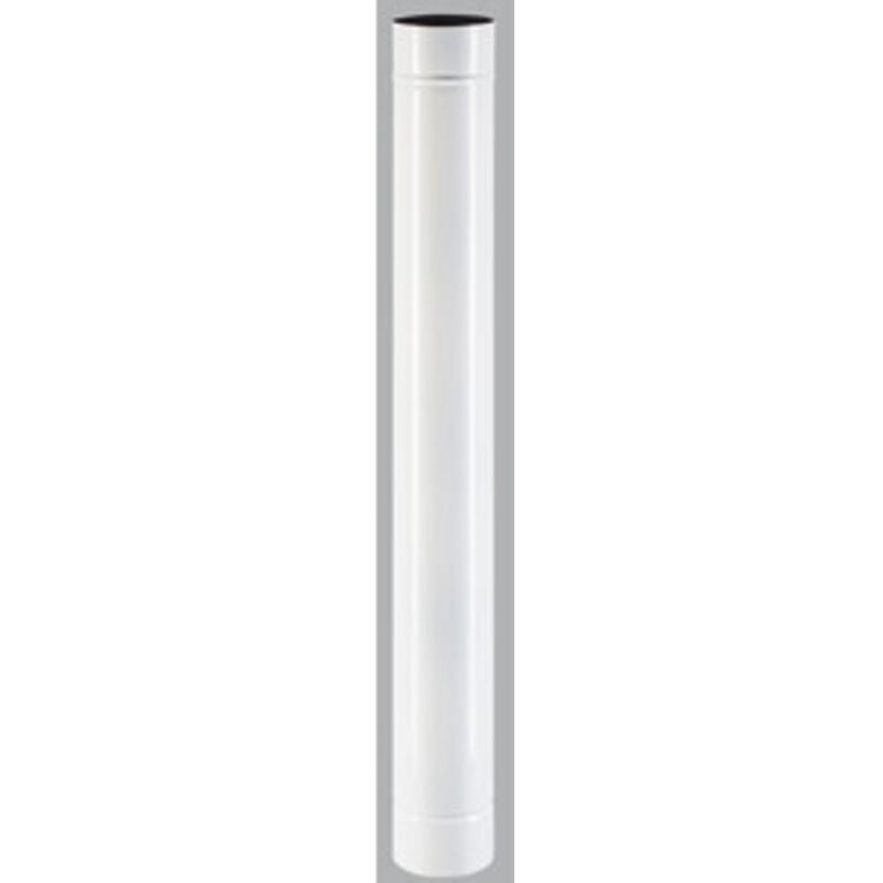 foto del prodotto eac tubo porcellanato per stufe a legna bianco ala smalto classic mm.150x1000h.