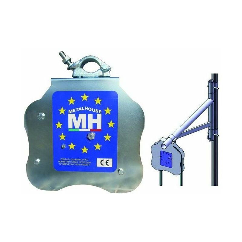 foto del prodotto eac vigor carrucole di sicurezza autobloccante