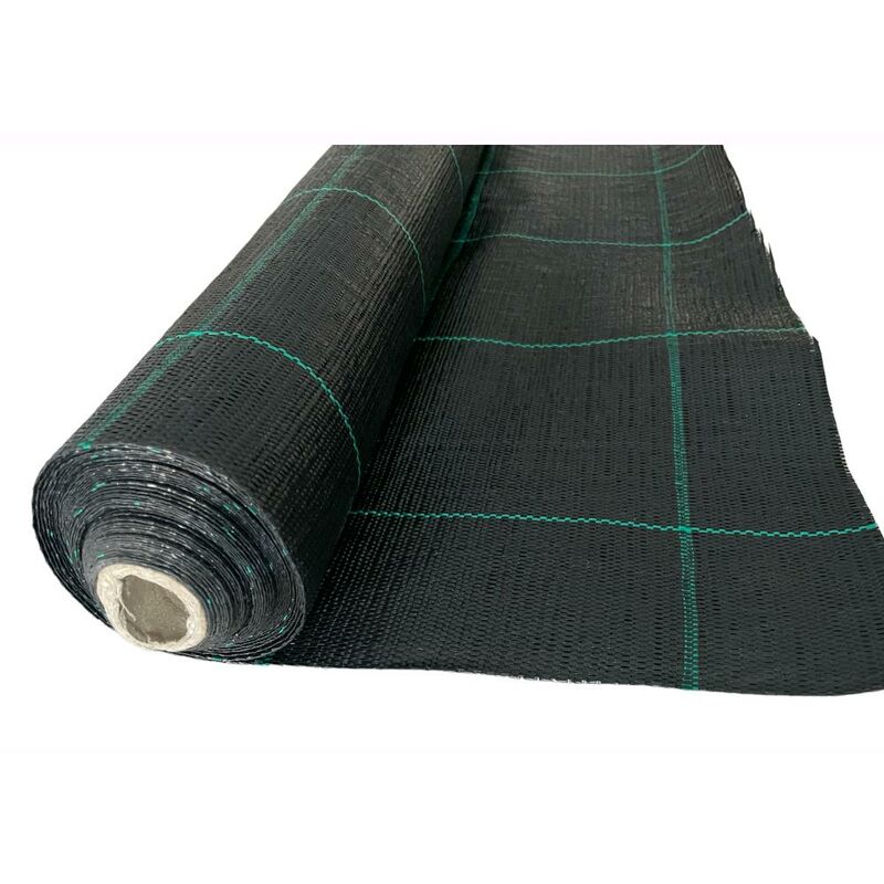 foto del prodotto eacommerce telo per pacciamatura nero 1,65x10 mt 100gr mq anti erbacce anti uv permeabile
