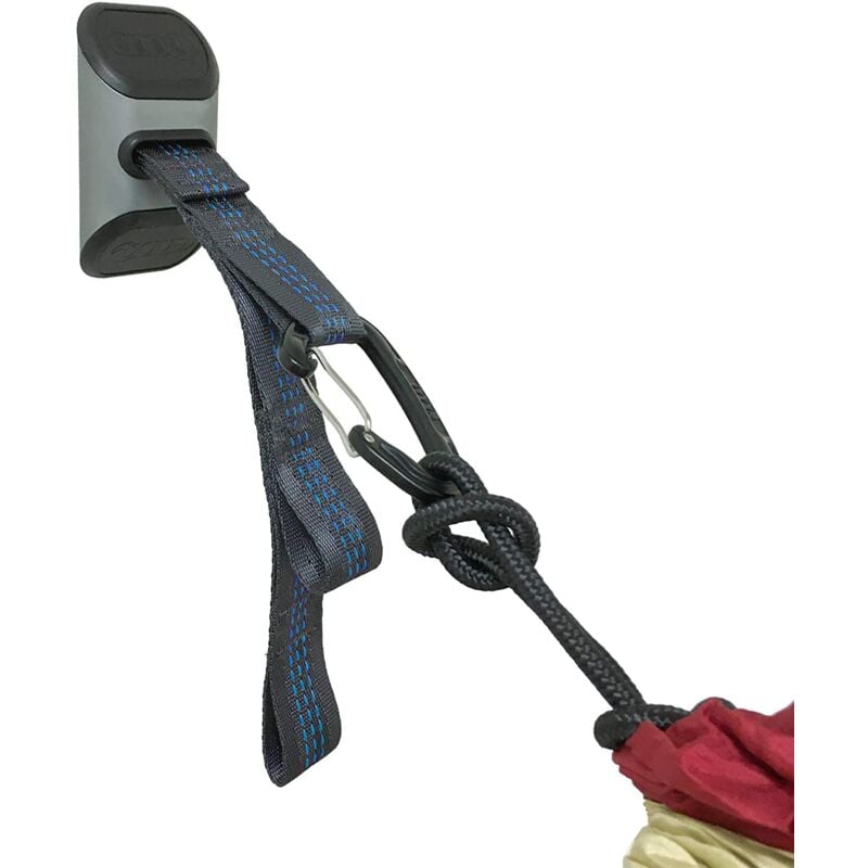 foto del prodotto eagles nest outfitters deluxe kit per appendere l amaca all interno, colore carbone eno