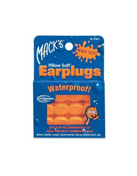 foto del prodotto ear plug tappi orecchie bambino per nuoto in silicone 6 pz