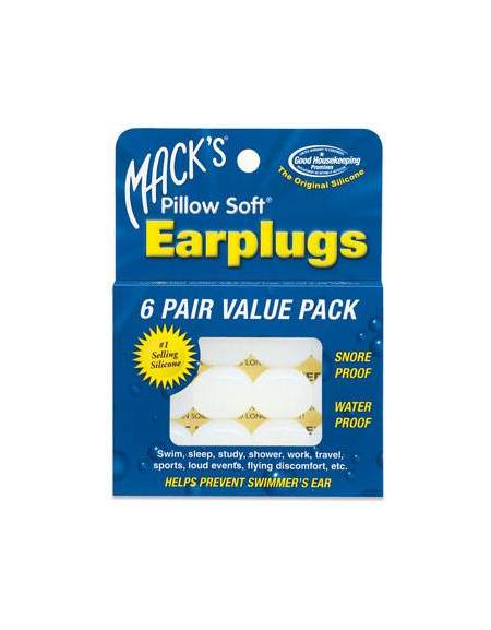 foto del prodotto ear plug tappi orecchie piscina per nuoto in silicone 6 pz