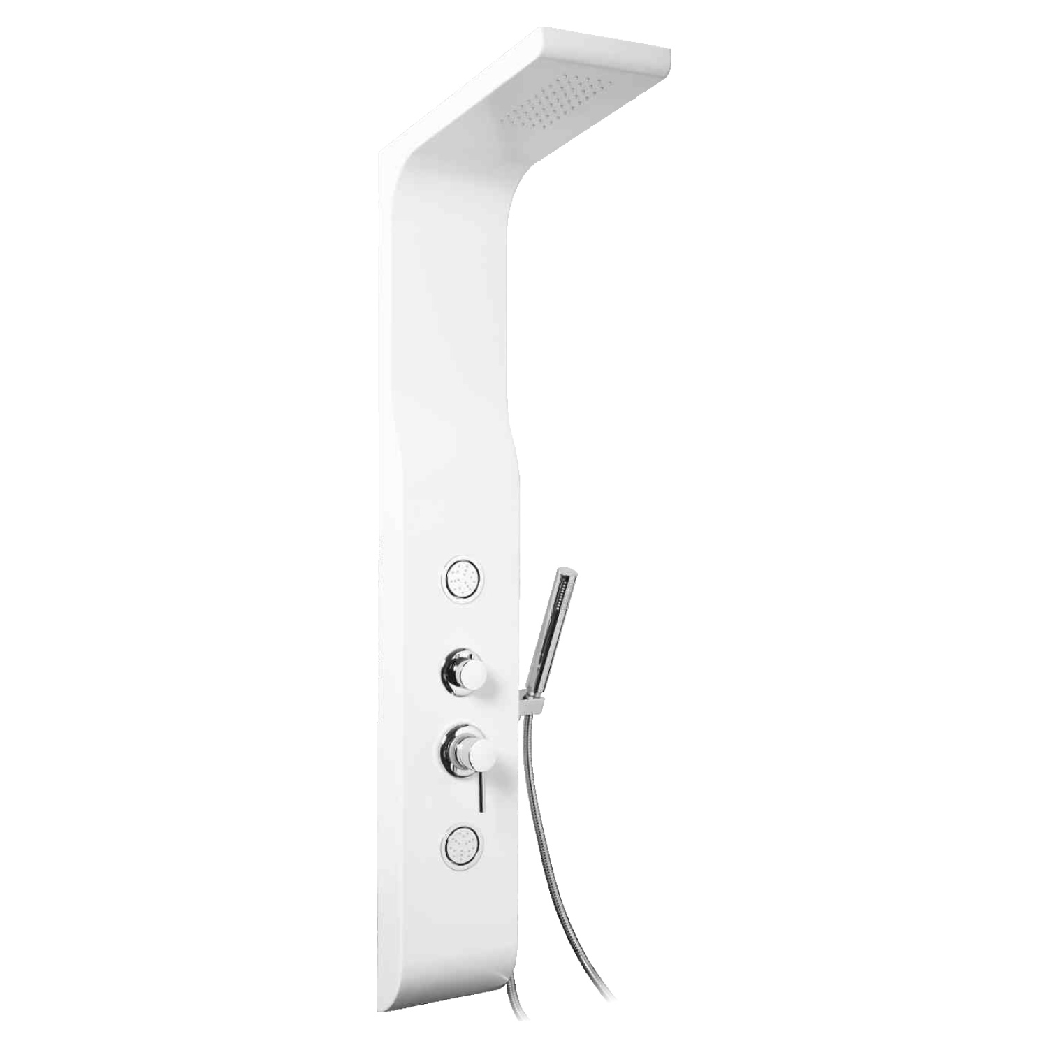 foto del prodotto easy - colonna doccia abs 140 cm colore bianco
