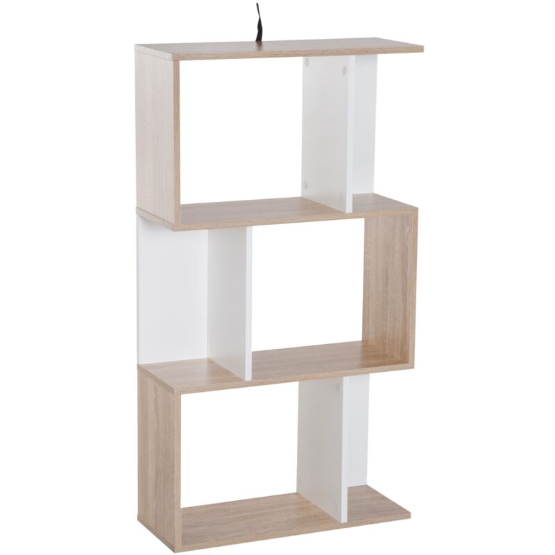 foto del prodotto easy comfort easycomfort libreria di design scaffale ufficio legno moderna 3 ripiani 60 24 111.4cm