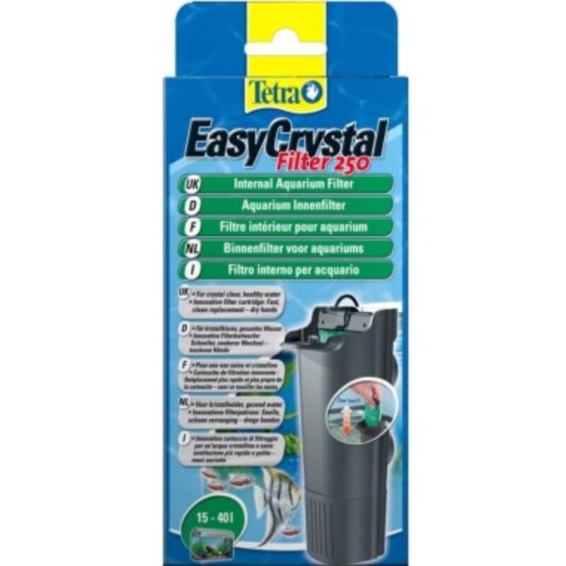 foto del prodotto easy crystal filter 250 filtro interno per acquari da 15 a 40 litri tetra