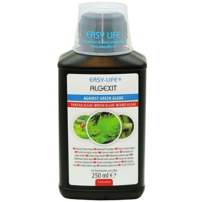 foto del prodotto easy life easy life algexit combatte efficacemente le alghe verdi negli acquari d acqua dolce formato 250 ml