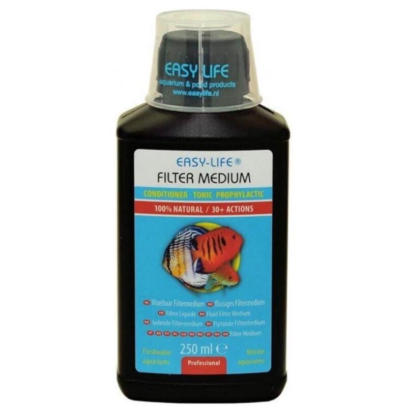 foto del prodotto easy life fluid filter medium formato 250 ml