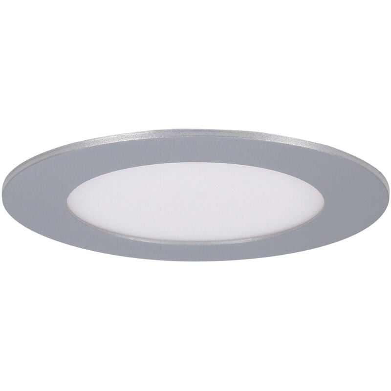 foto del prodotto easy round downlight redondo con luz led en color blanco c lido 3000k 120mm en color gris
