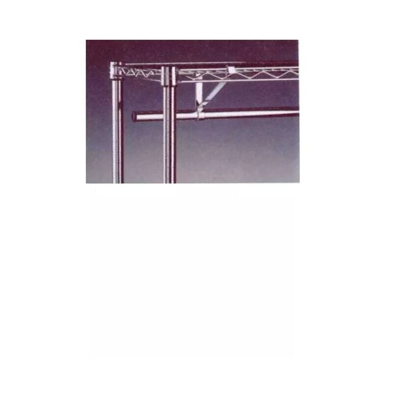 foto del prodotto easy system tubo appendiabiti 120cm con ganci