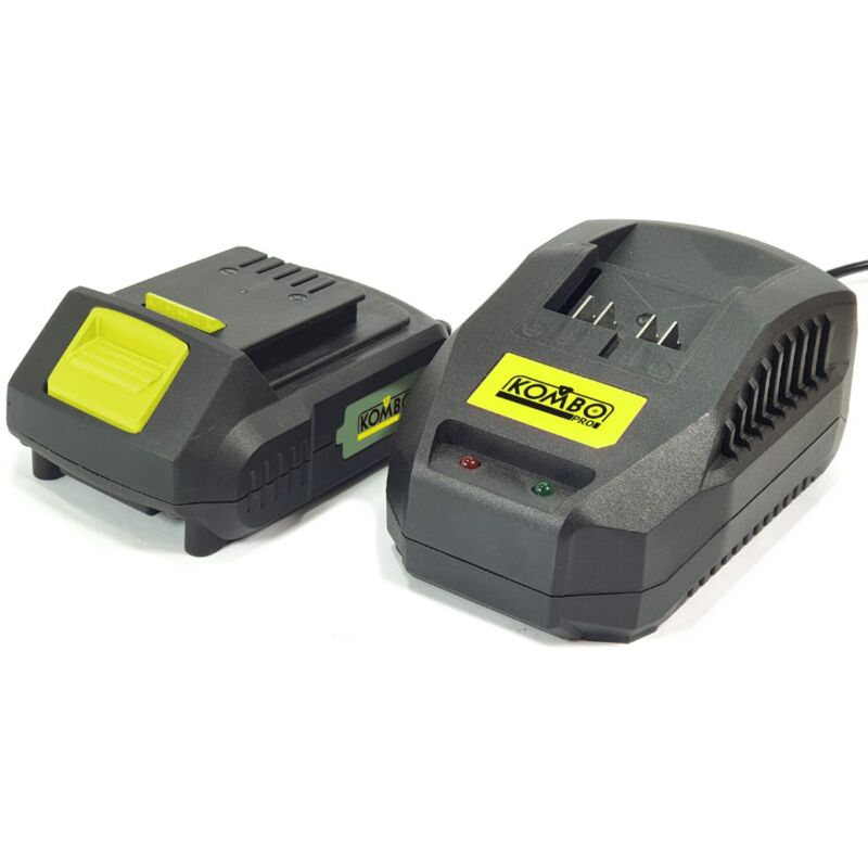 foto del prodotto easy2pro batteria li ion 2ah 20v caricatore kombo pro
