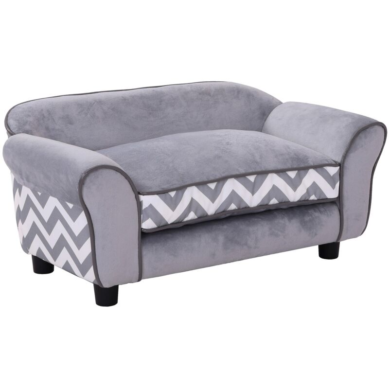 foto del prodotto easycomfort divanetto per cani cuccia per animali domestici, grigio, 73.5x41x33cm