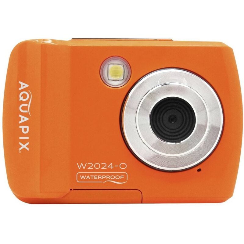 foto del prodotto easypix aquapix w2024 splash orange fotocamera digitale 16 megapixel arancione impermeabile