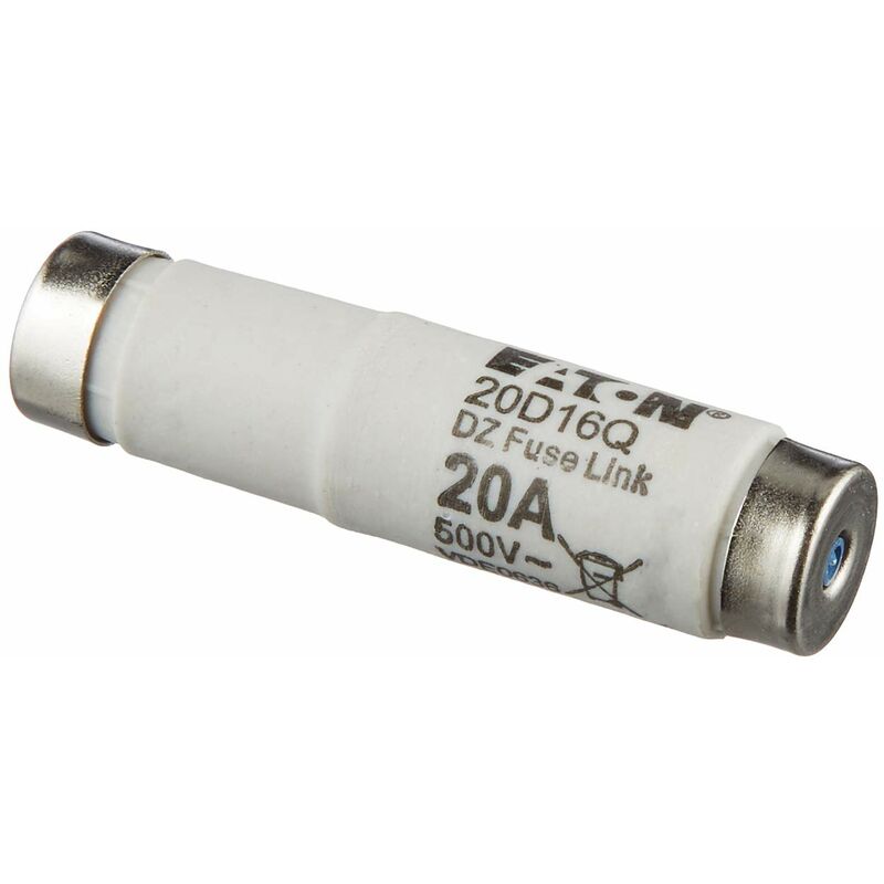 foto del prodotto eaton 20d16q inserto per fusibili, 20 a, 500 v, colore blu