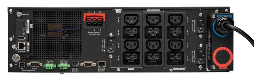 foto del prodotto eaton 9px 6000i rt3u netpack g2