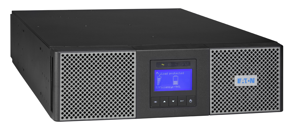 foto del prodotto eaton 9px5kirtn gruppo di continuit ups doppia conversione online 5 kva 4500 w 11 presa e ac