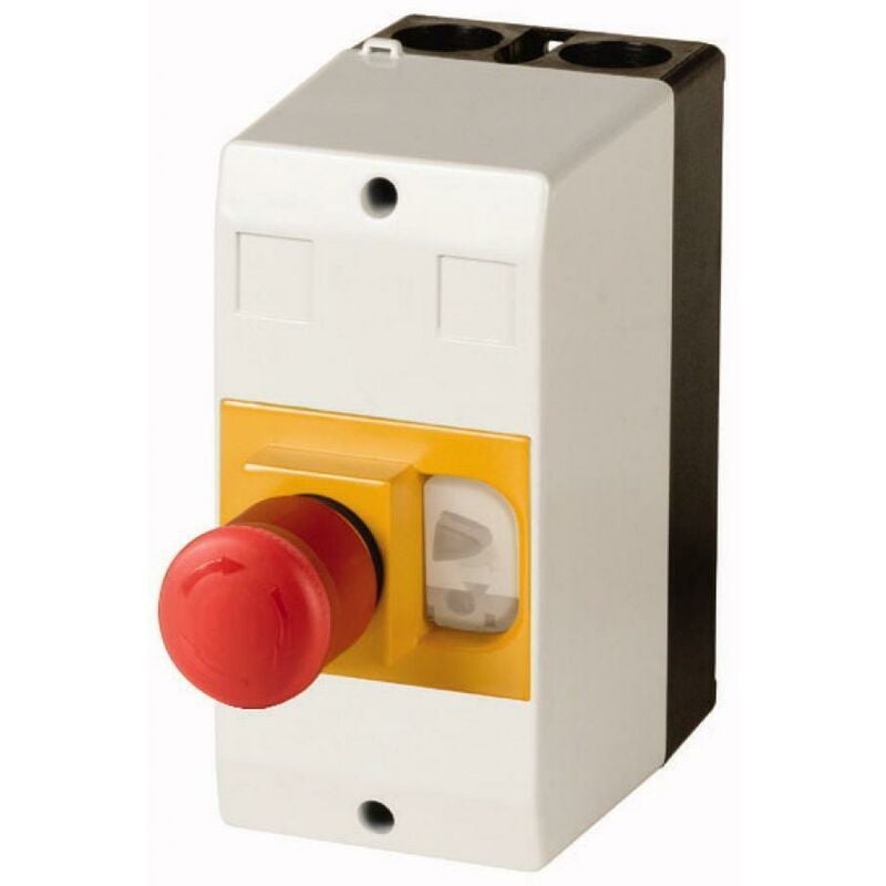 foto del prodotto eaton ci pkz01 pvt custodia isolata con pulsante emergenza sbl