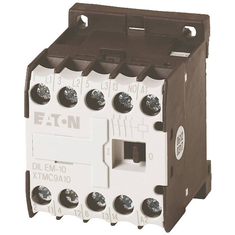 foto del prodotto eaton dilem 10 24v50hz contattore di potenza 3 na 4 kw 1 pz.